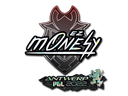 Sticker | m0NESY (Glitter) | Antwerp 2022
