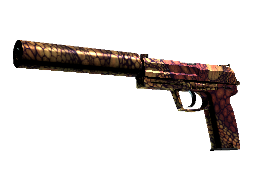 USP-S | Orange Anolis (Minimal Wear)