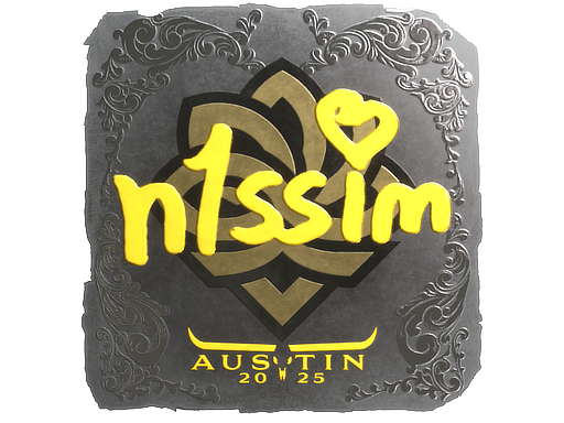 Sticker | n1ssim (Foil) | Austin 2025