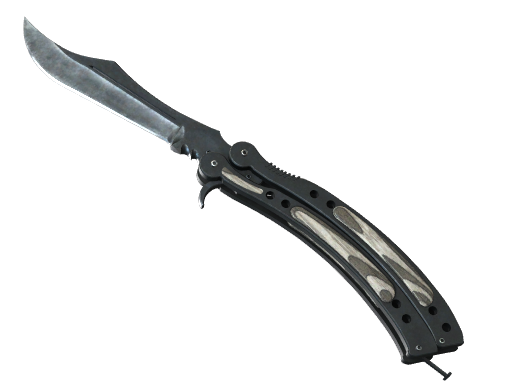 ★ Butterfly Knife | Black Laminate (Minimal Wear)