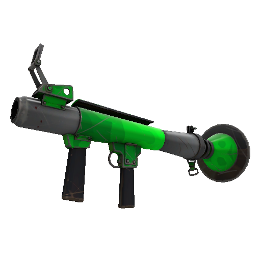 Strange Health and Hell (Green) Rocket Launcher (Field-Tested)