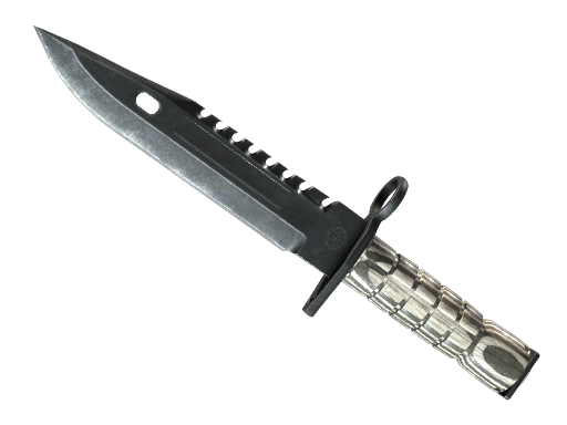 ★ StatTrak™ M9 Bayonet | Black Laminate (Factory New)